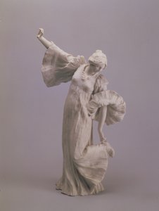 舞者，来自桌子中心，Sevres，1900（饼干）