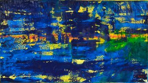 Flow 1, 2018（布面油画）