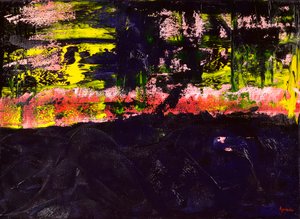 流 2, 2018（布面油画）