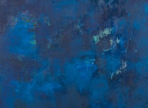 宇宙》，2018 年（布面油画）