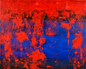 无题，2017（布面丙烯）