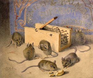 小鼠和亨特利 - 帕尔默&39;高级饼干，c.1920 作者 艾格尼丝路易丝控股