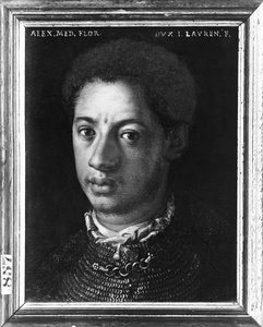 Alessandro de Medici 8：Alessandro de Medici（1510-37）; 作者 Agnolo Bronzino