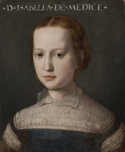 Isabella de Medici，c.1555 作者 Agnolo Bronzino