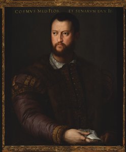 1566年科西莫一世美第奇家族肖像 作者 Agnolo Bronzino