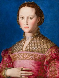 托莱多埃莉诺的肖像，c.1543 作者 Agnolo Bronzino