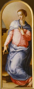 维尔京天使报，1540-1545年 作者 Agnolo Bronzino