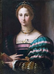 一位女士的肖像 作者 Agnolo Bronzino
