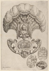 扇形头饰 作者 阿戈斯蒂诺·卡拉奇（Agostino Carracci）