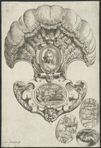 扇形头饰 作者 阿戈斯蒂诺·卡拉奇（Agostino Carracci）
