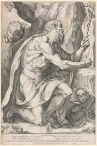 圣杰罗姆 作者 阿戈斯蒂诺·卡拉奇（Agostino Carracci）