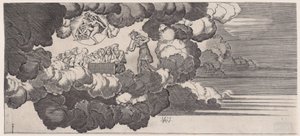 带到奥林匹斯山的消息》，日期为1516年。