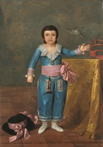 胡安·玛丽亚·奥索里奥的肖像c。 1786。 作者 阿古斯丁·埃斯特夫·马克斯