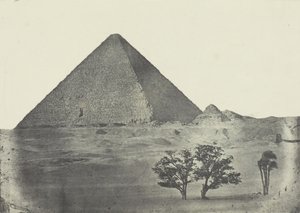 切普斯金字塔，中埃及，184951年，1852年印刷。 作者 艾梅·罗查斯