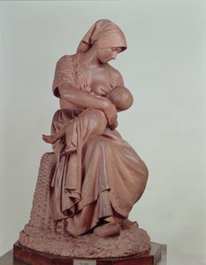 农民妇女护理婴儿，1873年（兵马俑）（详见183878）