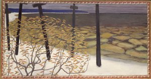 秋天，五个十字架（布面油画），1902年