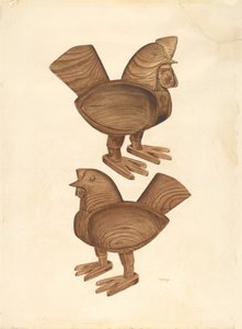 公鸡和母鸡