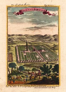 巴别塔旧城，1719年
