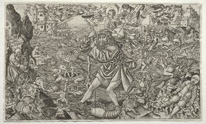 圣克里斯托弗（1478-1506）。 作者 哈勒尔（Alart du Hameel）