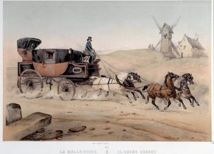 圣艾蒂安市的后备箱 平版印刷，阿尔伯特-亚当（1833-？ 19世纪 巴黎，卡纳瓦莱博物馆