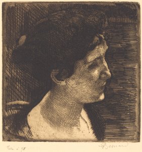女人的完整资料(Grand profil de femme)