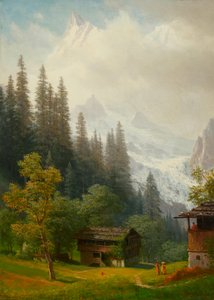 高山风景 作者 阿尔伯特·比尔施塔特