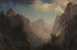 优胜美地山谷美景 作者 阿尔伯特·比尔施塔特