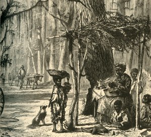 查尔斯顿附近的路边风景》，1872年。  
