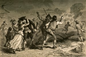 康科德-自由的第一次打击，1877年。
