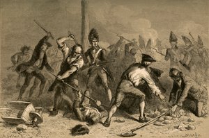 1877年在纽约捍卫自由柱。 作者 Albert Bobbett