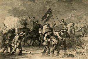葛底斯堡战役后的利斯退缩，1878年。