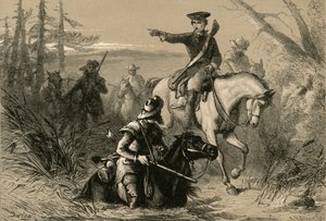 1877年，华盛顿少校执行法国指挥官的任务。