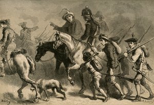 1877年，新英格兰起义军起义。