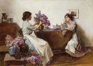 安排丁香，1906年