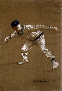 吉尔伯特-莱尔德-杰索普(1874-1955) 作者 阿尔伯特·谢瓦利埃·泰勒