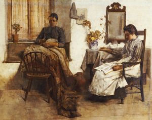 安静的时刻，1889年