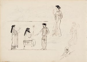 古代男女人物 作者 阿尔伯特·埃德尔费尔特
