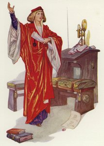 莎士比亚：威尼斯商人（彩色平版印刷）