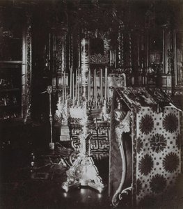 在彼得大帝的小木屋里的小教堂，1872年 作者 Albert Felisch