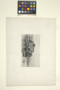 湖光山色（水墨）
