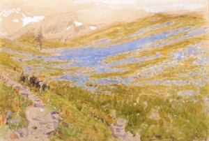 高山美景 作者 阿尔伯特·古德温