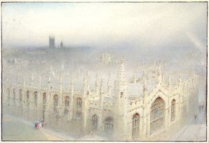 1922年的天堂之雨（身体颜色在纸上） 作者 阿尔伯特·古德温