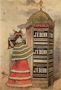JV波恩博士的长生不老药牙膏，1893年 作者 阿尔伯特·纪尧姆