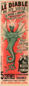 Le Diable au XIXe siècle ou les Mystères du spiritisme，作者是巴蒂尔博士，约1895年。