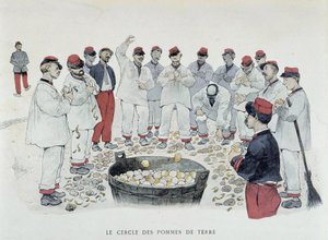 马铃薯圈（pluche chore）——在“我的竞选活动”中，由纪尧姆绘制，巴黎，埃德·西蒙尼斯·恩皮斯 作者 阿尔伯特·纪尧姆