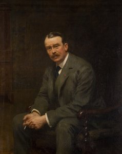 阿尔弗雷德-赫伯特爵士（1866-1957 年），约 1914 年（布面油画）