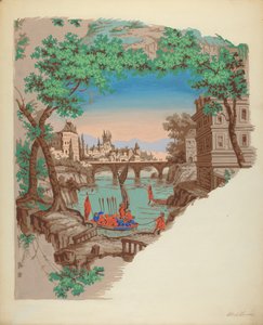 墙纸，约1936年。