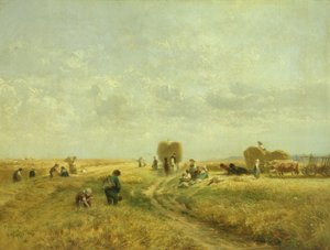 收获时间，1871年 作者 阿尔伯特·卡皮斯