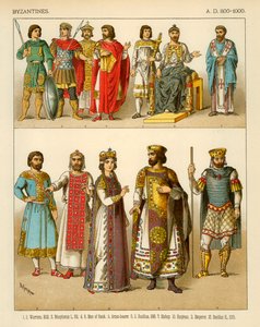 拜占庭服装800-1000 AD