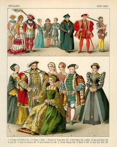 英国服装1500-1550